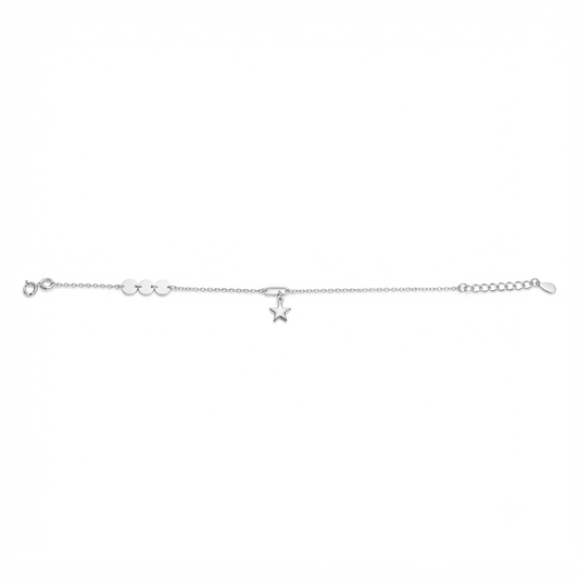 Minimal Star Charm Bracelet