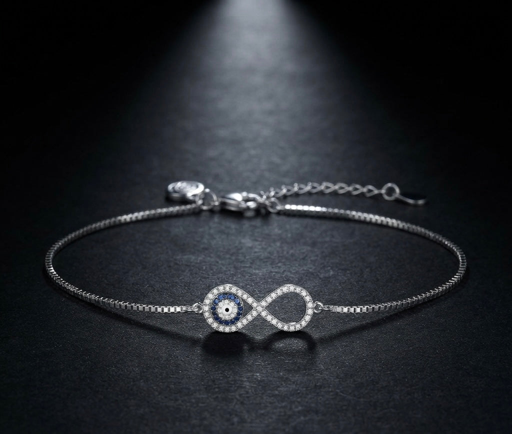 Infinity Evil Eye Bracelet
